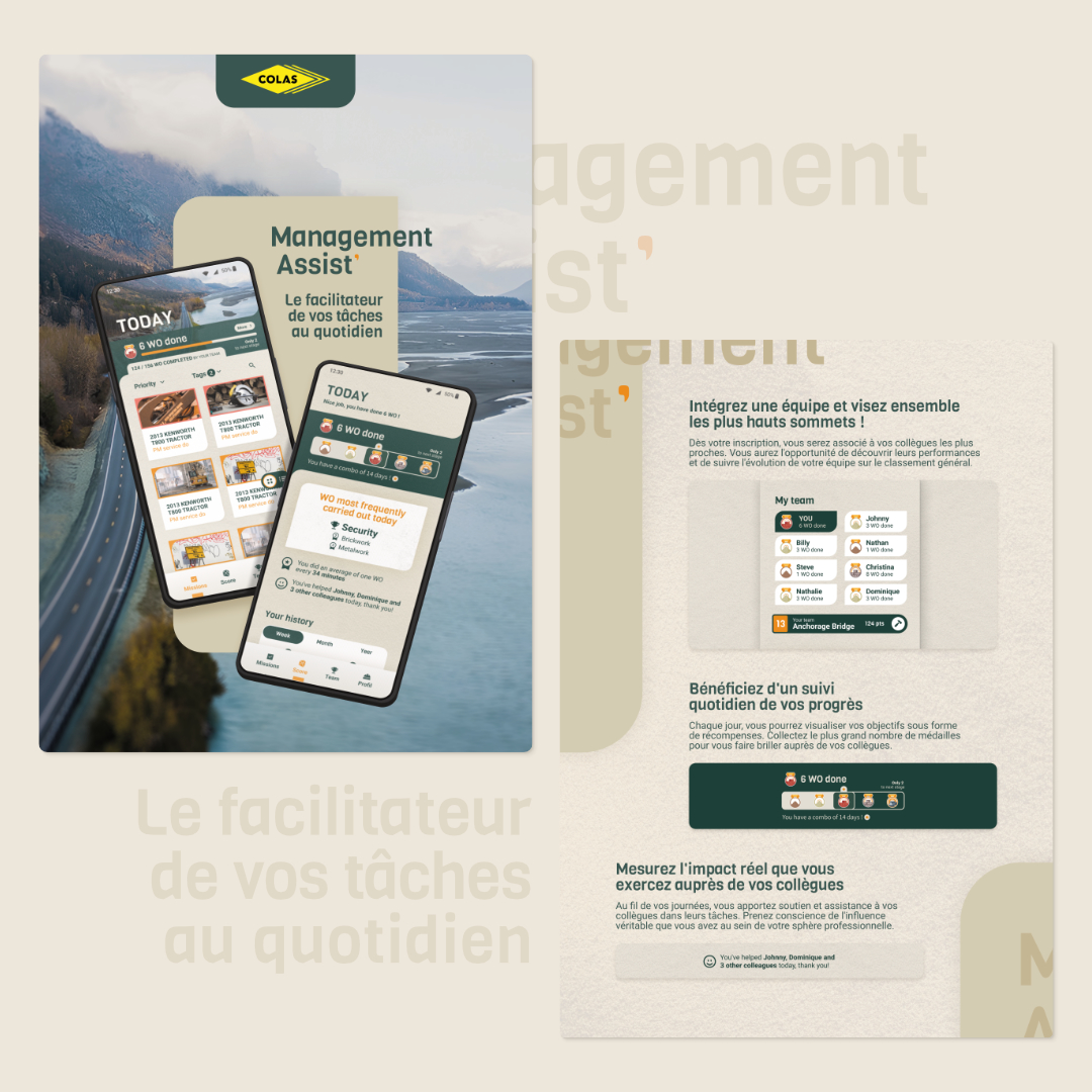 Mockup Colas Flyer Présentation produit